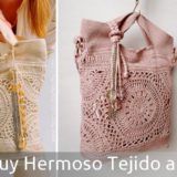bolso tejido crochet