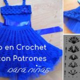 vestido crochet patrones